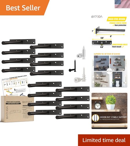 Heavy duty floating shelf - heavy-duty,