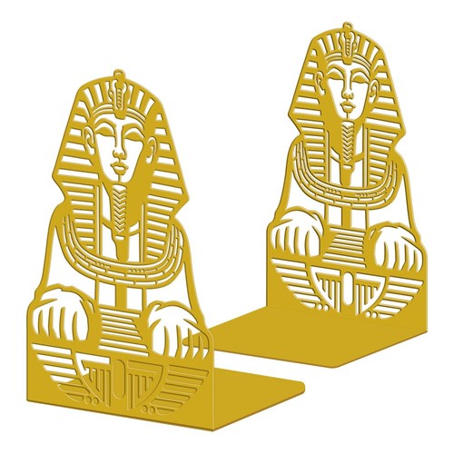 Metal bookends for shelves - bookends,