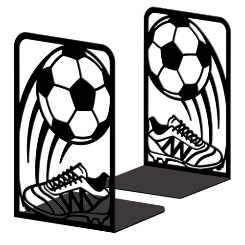 Metal bookends for shelves - bookends,