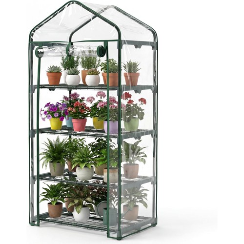 Garden greenhouse 4 tier - greenhouse, 3