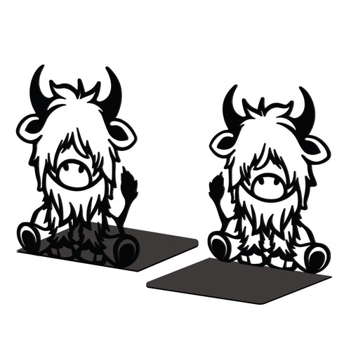 Peacoblue metal bookends for - peacoblue,