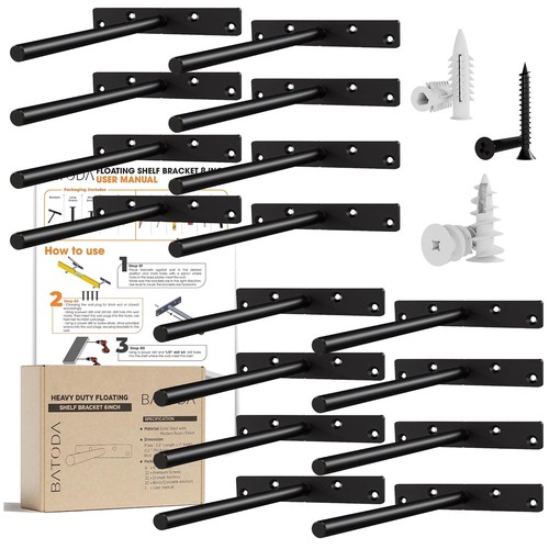 Heavy duty floating - duty, shelf