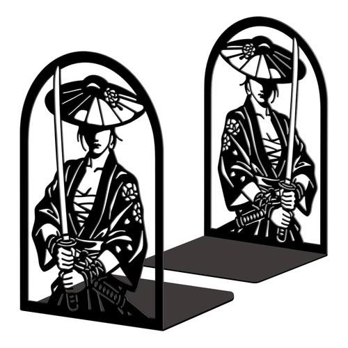Metal bookends for shelves - metal,